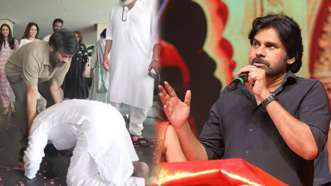 Pawan Kalyan : అన్నా, వ‌దిన‌కు అందుకే పాదాభివందనం చేశా.. ప‌వ‌న్ కళ్యాణ్ కామెంట్స్..!
