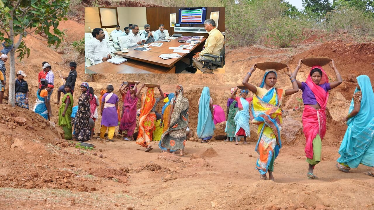 MGNREGA  Bills : అకౌంట్లలో డబ్బు జమ చేసి వైసీపీకి దిమ్మతిరిగే షాక్ ఇచ్చిన చంద్రబాబు