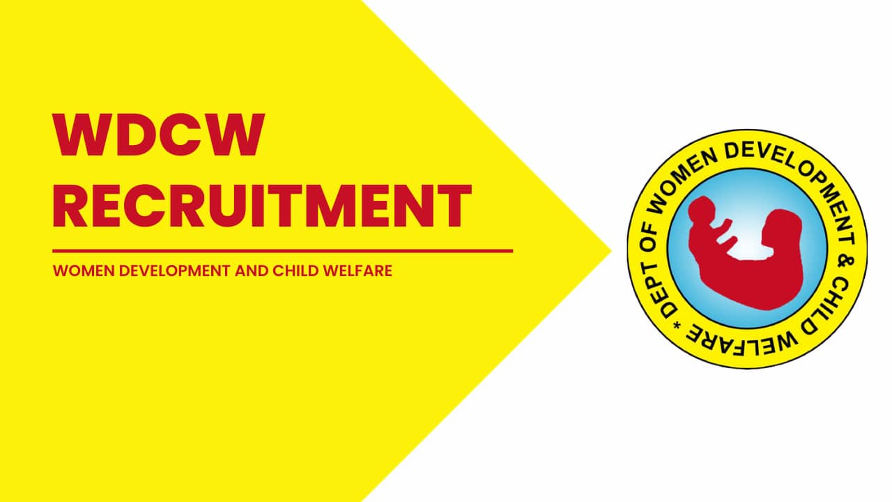 WDCW Jobs : డిగ్రీ లేదా పీజీ చేసిన వారికీ గుడ్ న్యూస్..!