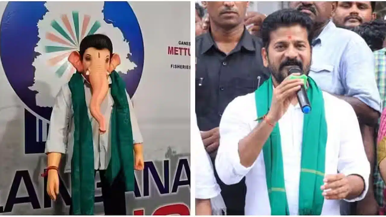 Revanth Reddy | రేవంత్ రెడ్డి మాదిరిగా హైద‌రాబాద్‌లో గ‌ణేషుని విగ్ర‌హం..ఆగ్ర‌హం వ్య‌క్తం చేసిన రాజా సింగ్