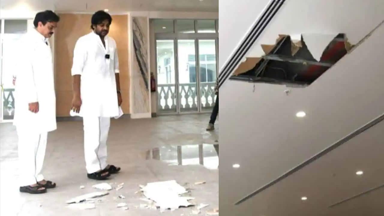 Rushikonda Jagan Palace : కూలుతున్న జగన్ ప్యాలెస్..ప్రజల సొమ్ము నీళ్లపాలు..?