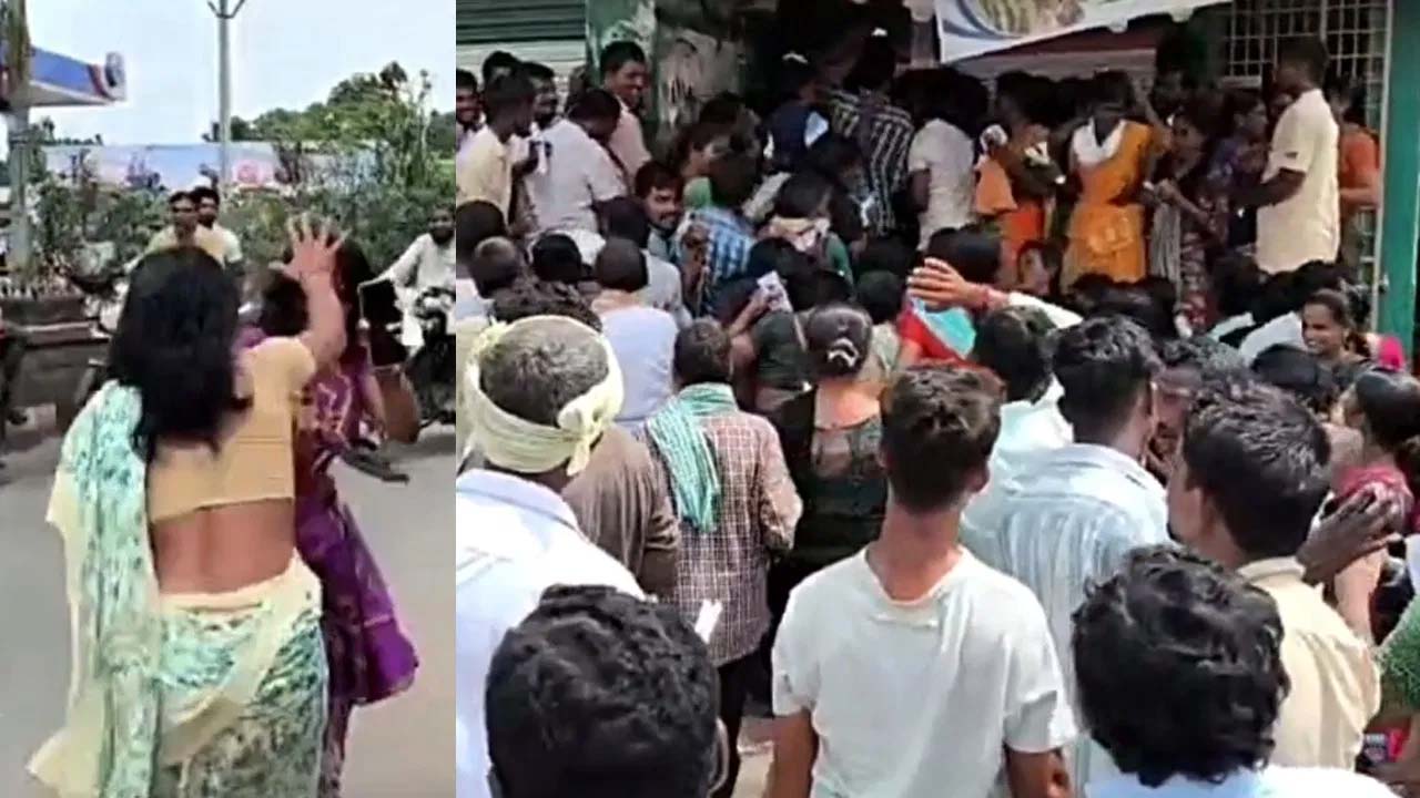 Women’s Big Fighting : యూరియా కోసం నడిరోడ్డుపై పొట్టు పొట్టు కొట్టుకున్న మహిళలు