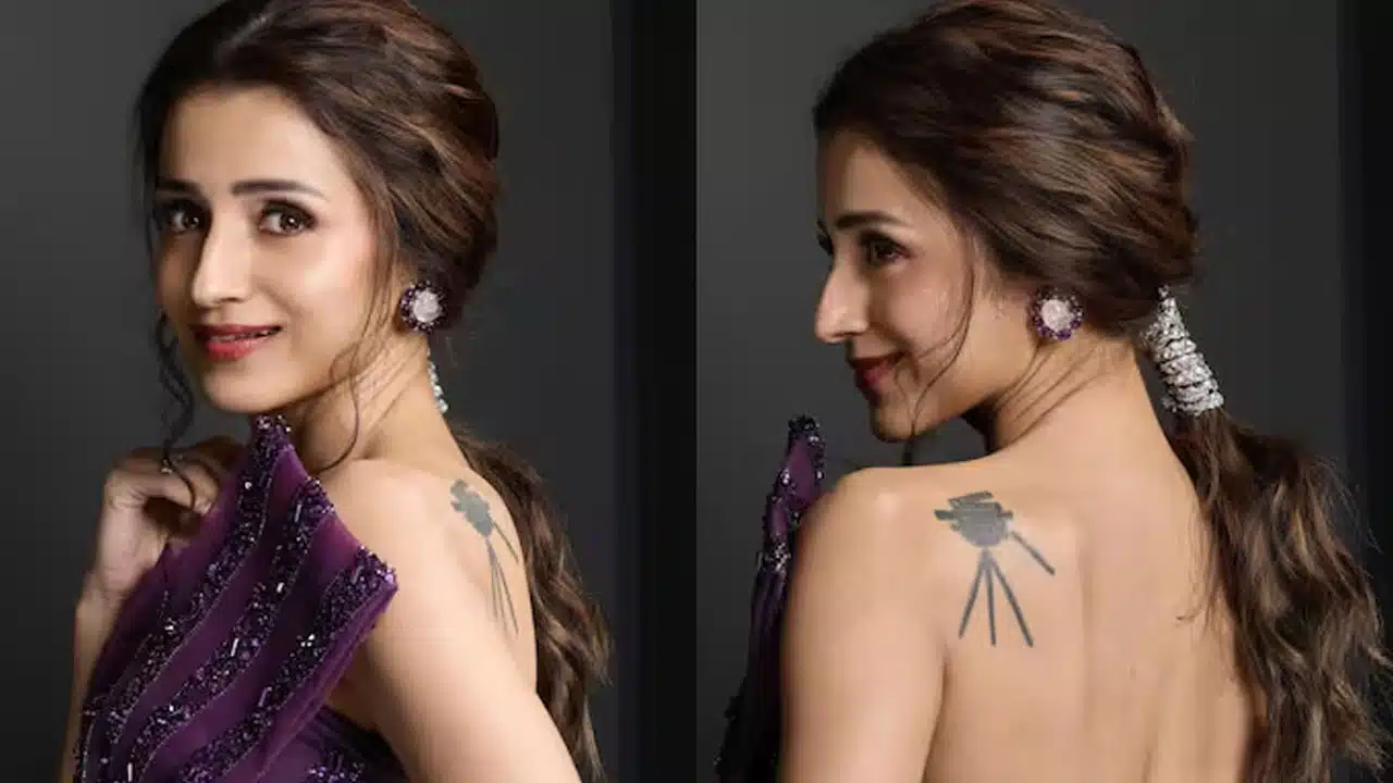 Trisha | సినిమాల పట్ల త్రిష ప్రేమను మరోసారి చాటిన టాటూ.. సైమా వేడుకలో హైలైట్