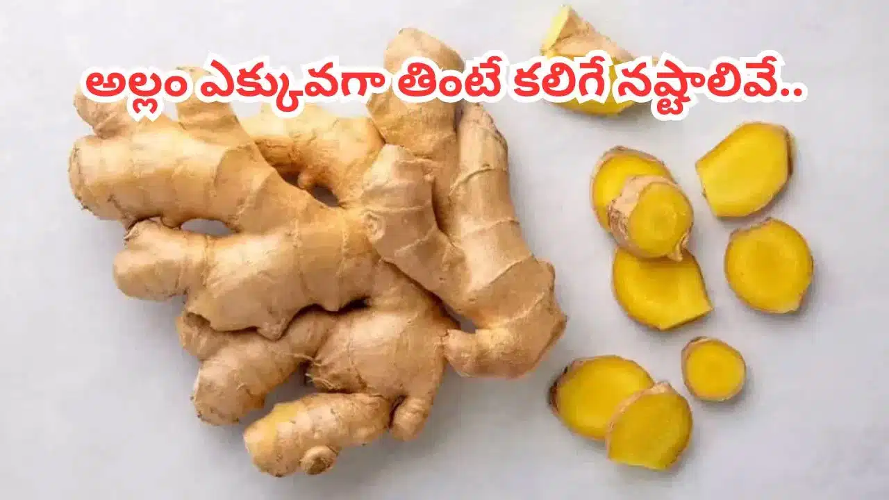 Ginger | అల్లం ఎక్కువగా తీసుకుంటే మేలు కంటే ముప్పే ఎక్కువ.. వైద్య నిపుణుల హెచ్చరిక