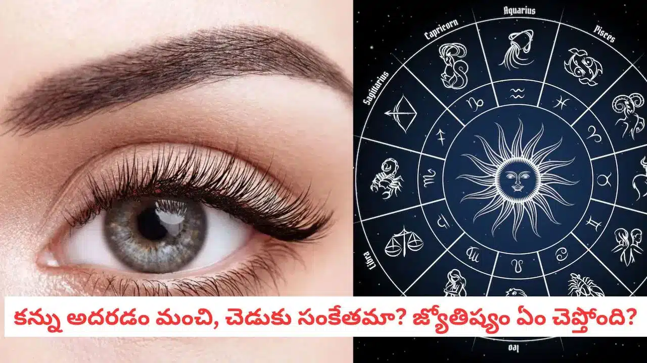 Eye Twitching | కనురెప్పలు కొట్టుకోవడం వెనుక అర్థం ఏమిటి? సైన్స్, జ్యోతిష్యం ఏమి చెబుతున్నాయో తెలుసుకోండి!