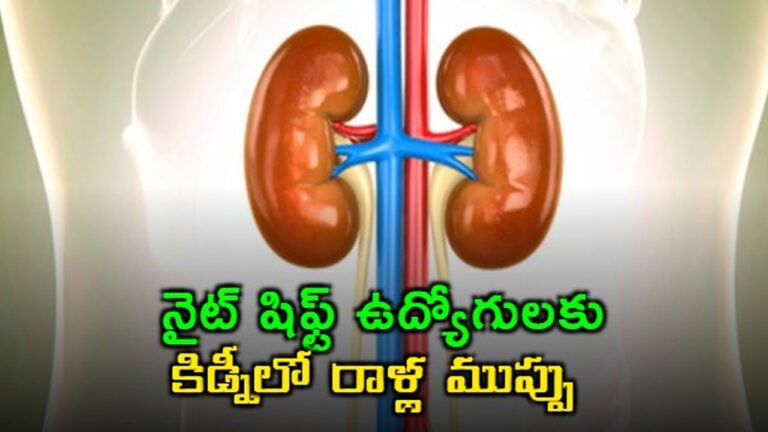 Night Shift Workers | రాత్రి షిఫ్ట్‌ల ఉద్యోగులకు పెరుగుతున్న ముప్పు.. కిడ్నీలో రాళ్ల ప్రమాదంపై తాజా అధ్యయనం హెచ్చరిక