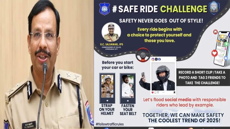 Sajjanar | స్టాలిన్ సినిమా తరహాలో స‌జ్జనార్ కొత్త ఛాలెంజ్.. అద‌ర‌హో అంటున్న నెటిజ‌న్స్