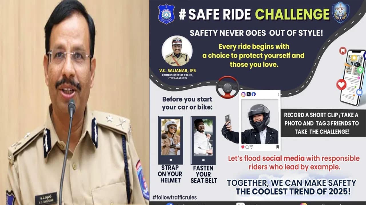 Sajjanar | స్టాలిన్ సినిమా తరహాలో సజ్జనార్ కొత్త ఛాలెంజ్.. అదరహో అంటున్న నెటిజన్స్