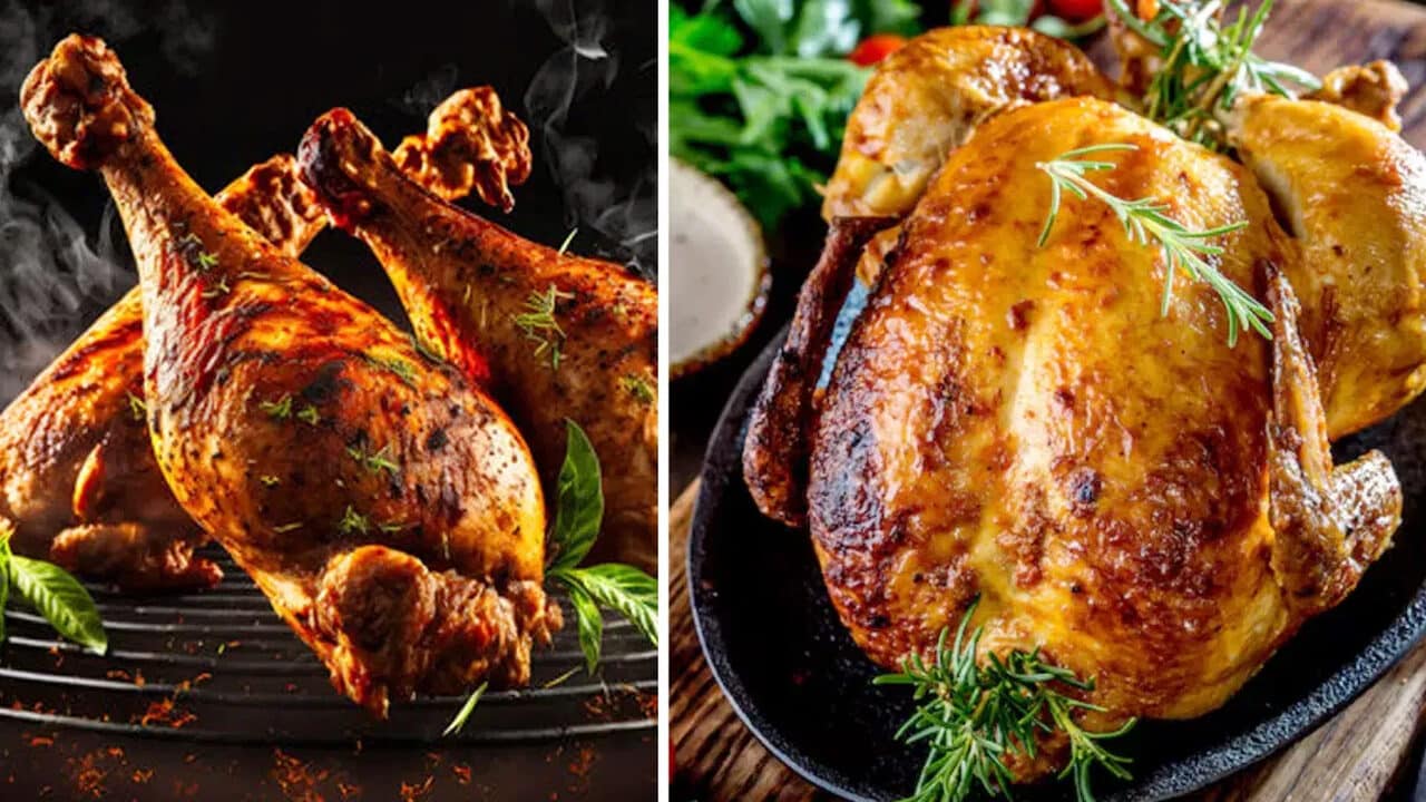 Chicken with skin vs without skin చికెన్ స్కిన్ తో తినాలా స్కిన్ లేకుండా తినాలా ఏది బెస్టో మీకు తెలుసా