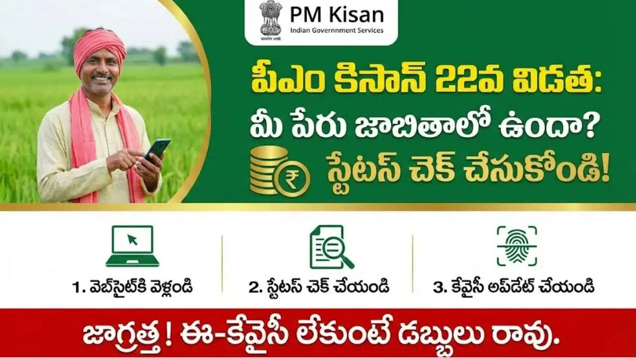 PM Kisan : పీఎం కిసాన్ కీలక అప్డేట్.. 70 లక్షల మంది రైతులకు సాయం బంద్.. మరి మీ పేరు లిస్టులో ఉందా? ఇలా తెలుసుకోండి!
