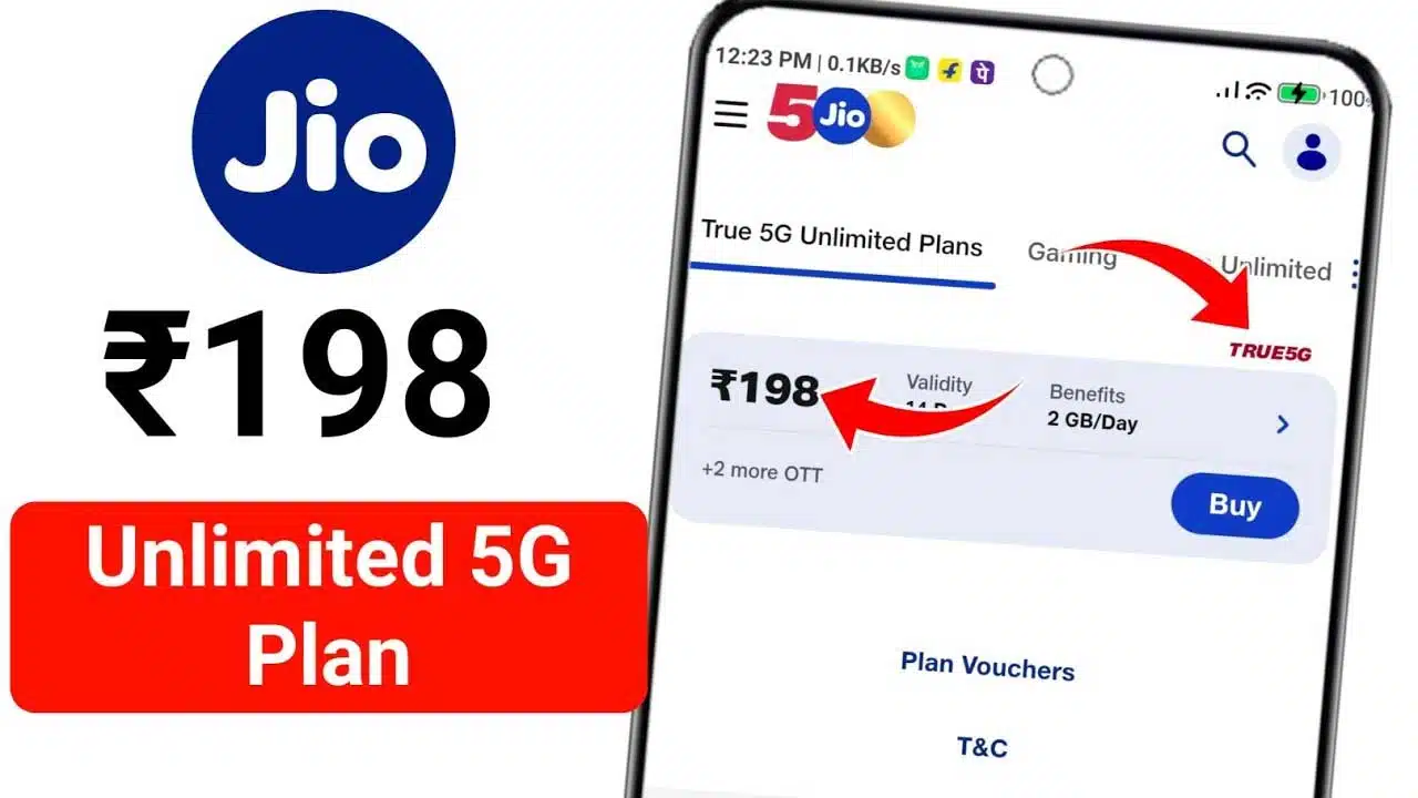 Jio 5g Recharge Plan : జియో మరో సంచలనం.. రూ. 198 లకే 5G సేవలు