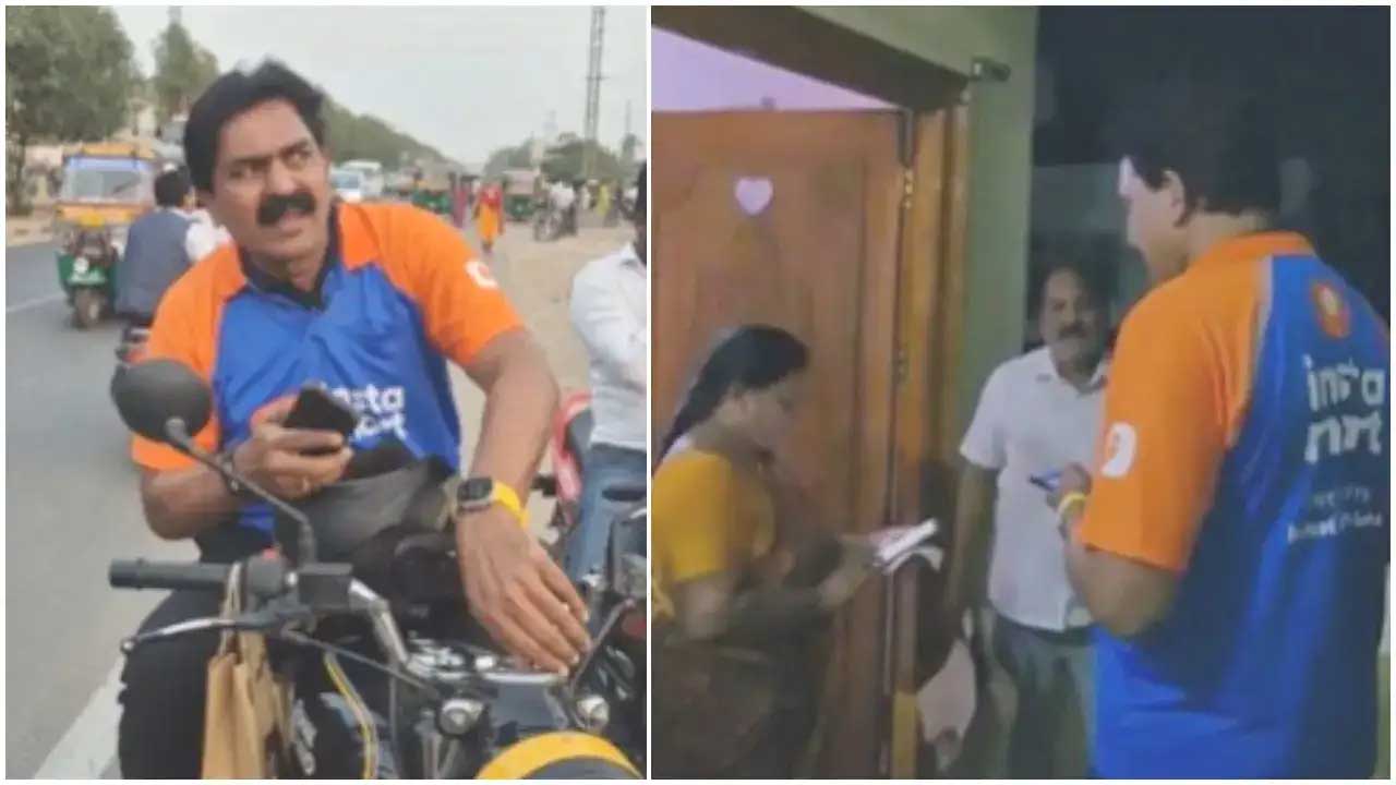 MLA Turns Delivery Boy : డెలివరీ బాయ్ అవతారం ఎత్తిన టీడీపీ ఎమ్మెల్యే..!  కారణం ఏంటో తెలుసా ?