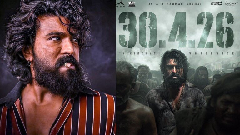 Ram Charan Peddi Release Date : మెగా ఫ్యాన్స్ గుడ్‌న్యూస్‌.. రామ్‌ చరణ్ ‘పెద్ది’ రిలీజ్ డేట్ విడుద‌ల‌..!
