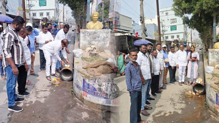 Corporator Venkatesh Goud : నూతన పైప్ లైన్ నిర్మాణ పనులను ప్రారభించిన కార్పొరేటర్ వెంకటేష్ గౌడ్