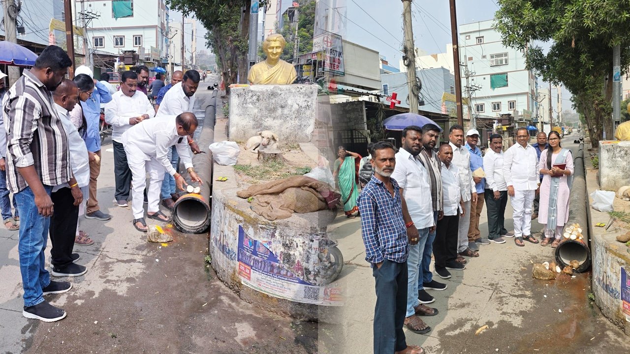 Corporator Venkatesh Goud : నూతన పైప్ లైన్ నిర్మాణ పనులను ప్రారభించిన కార్పొరేటర్ వెంకటేష్ గౌడ్