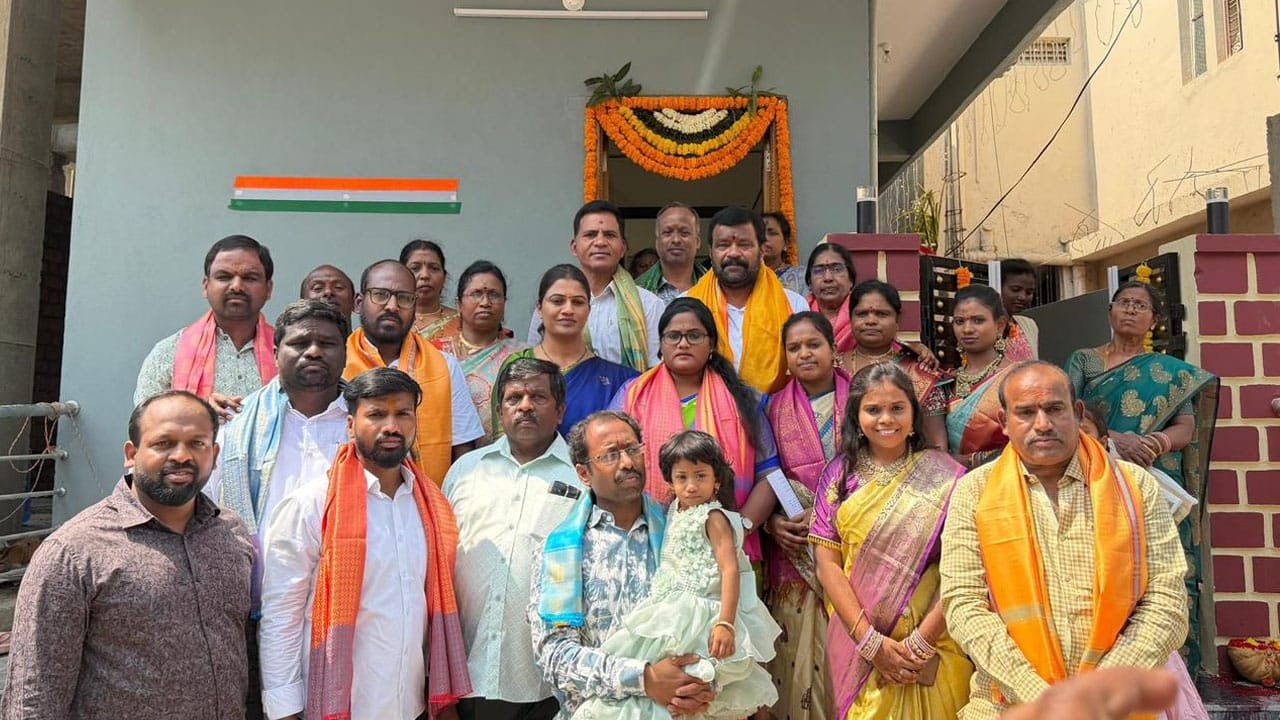 Indiramma House : అలియాబాద్‌లో ఇందిరమ్మ ఇళ్ల గృహప్రవేశం ..!