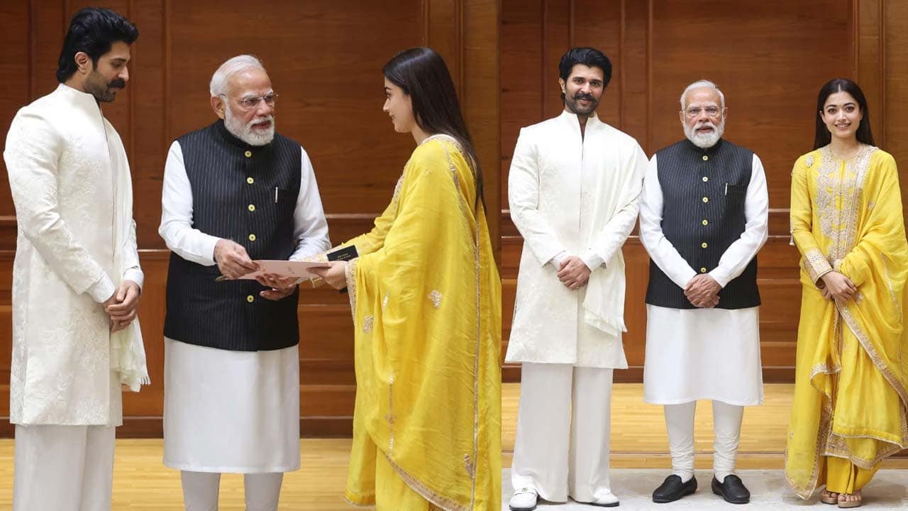 Vijay-Rashmika  : ప్రధాని మోదీతో నూతన దంపతులు భేటీ .. రిసెప్షన్‌కు ప్రత్యేక ఆహ్వానం