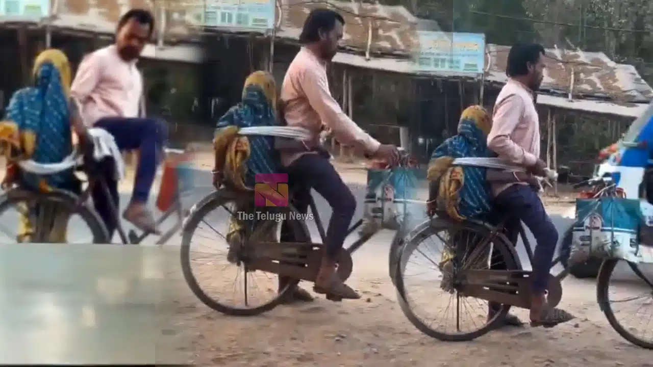 Viral Video : అమ్మ కోసం సైకిల్నే ‘లగ్జరీ కారు’గా మార్చిన కుమారుడు .. హృదయాన్ని కదిలించిన దృశ్యం వైరల్