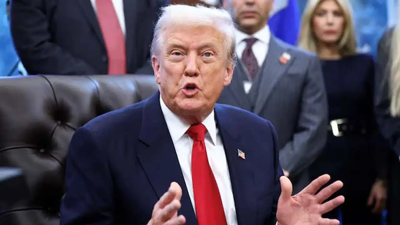 We are reducing tariffs on India to 18 percent..Trump