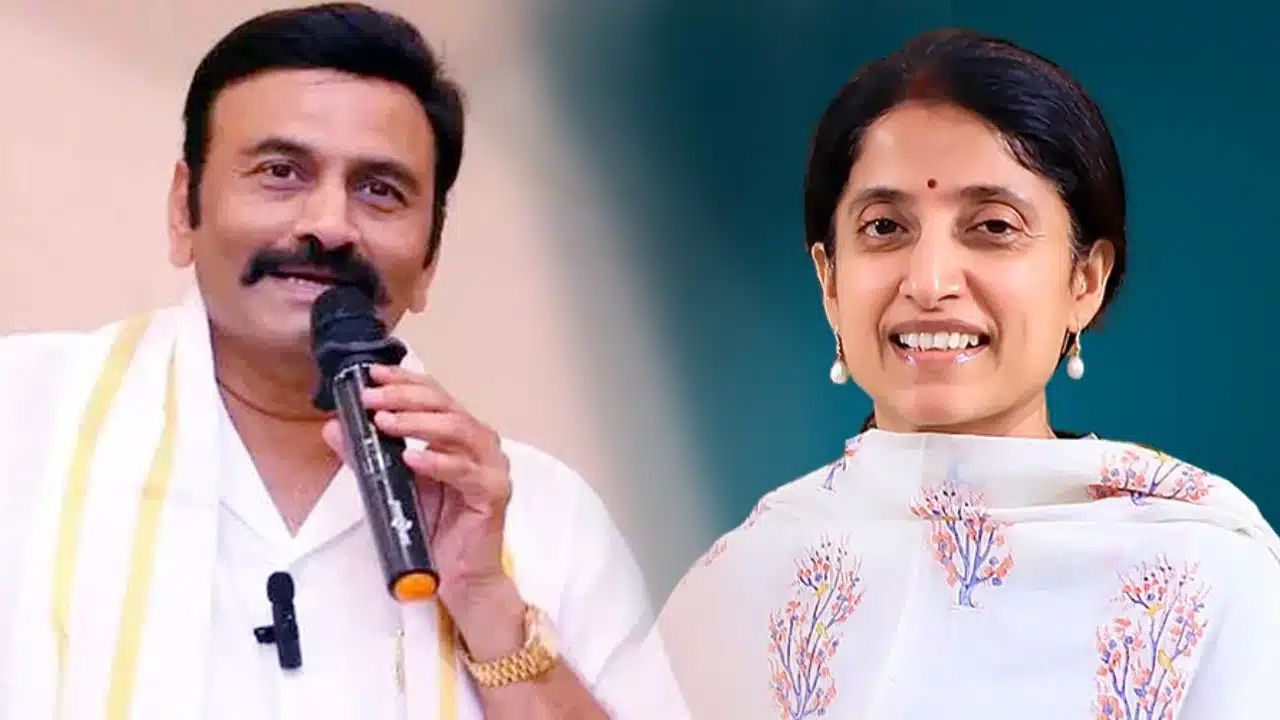 YS Bharathi Reddy : వై ఎస్ భారతి పై కోర్టుకెక్కిన రఘురామ కృష్ణం రాజు..!