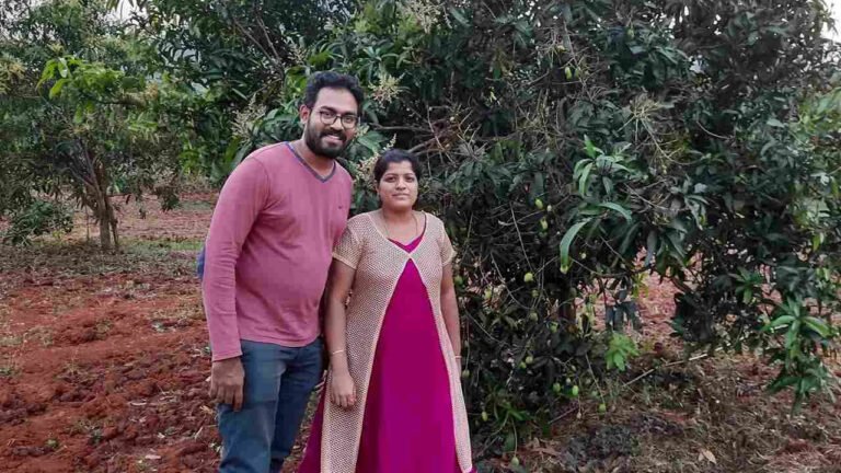 Sreshte Organic Farming Success Story : ఐటీ ఉద్యోగాలు వదిలి సేంద్రియ వ్యవసాయం వైపు.. ఏటా రూ.90 లక్షల టర్నోవర్తో దూసుకుపోతున్న దంపతులు..! Sreshte Organic Farming Success Story : ఐటీ ఉద్యోగాలు వదిలి సేంద్రియ వ్యవసాయం వైపు.. ఏటా రూ.90 లక్షల టర్నోవర్తో దూసుకుపోతున్న దంపతులు..!