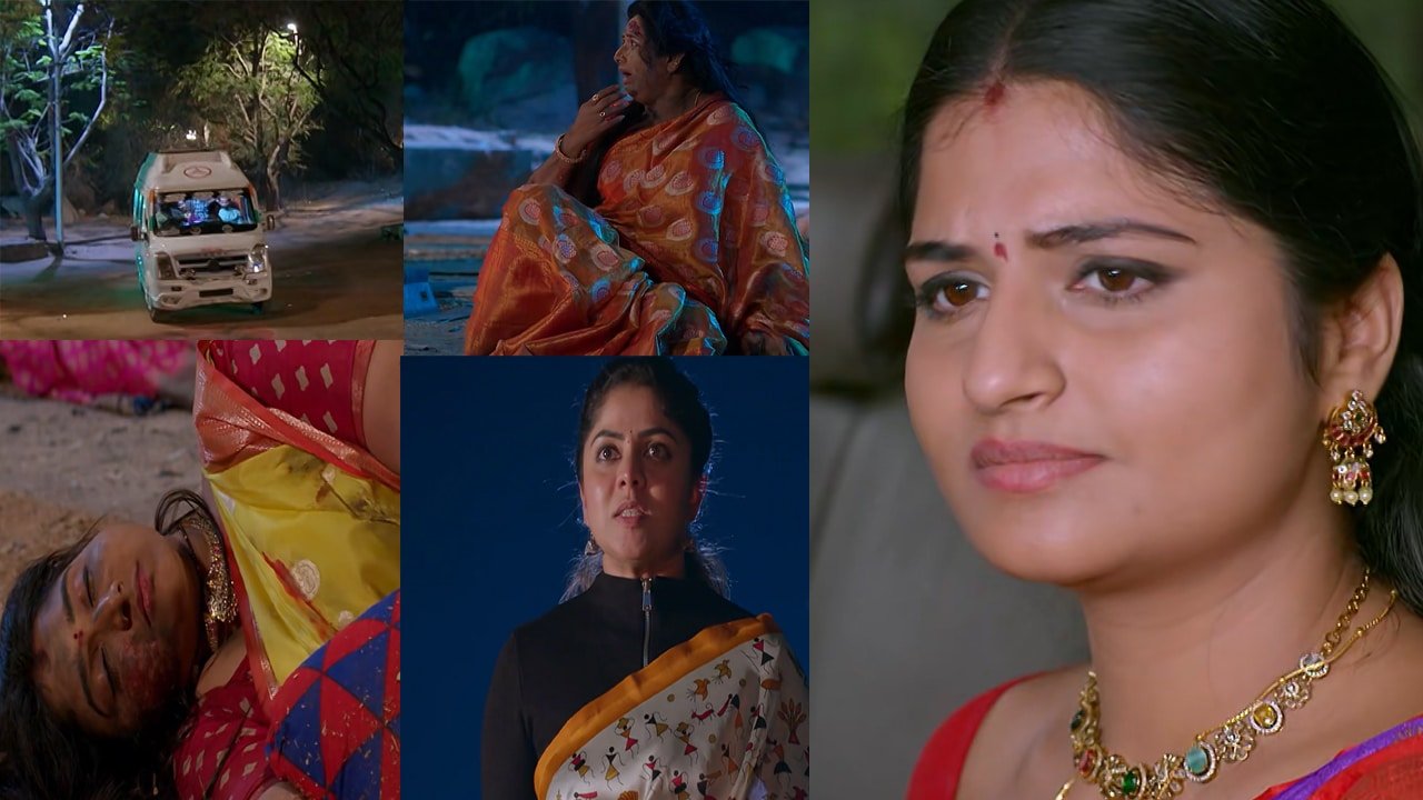 Brahmamudi Today Episode 25 Feb 2026 : దుగ్గిరాల ఫ్యామిలీ బస్సును పేల్చేసిన రుద్రాణి.. రాహుల్‌ను కాల్చి చంపిన రాజ్.. మహా మలుపు!