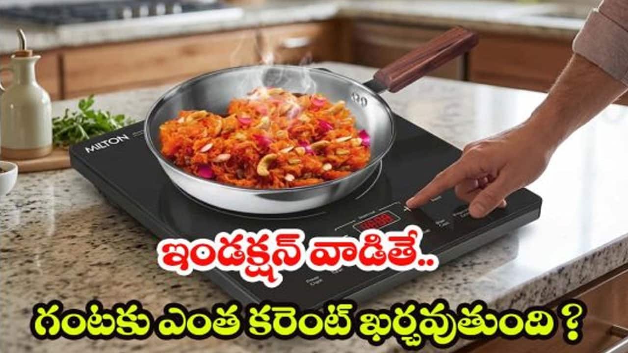 Induction Stove : ఇండక్షన్ స్టౌవ్ వాడుతున్నారా ? .. రోజుకు ఒక్క గంట వాడితే నెలకు కరెంట్ బిల్లు ఎంత వస్తుందో తెలుసా..?