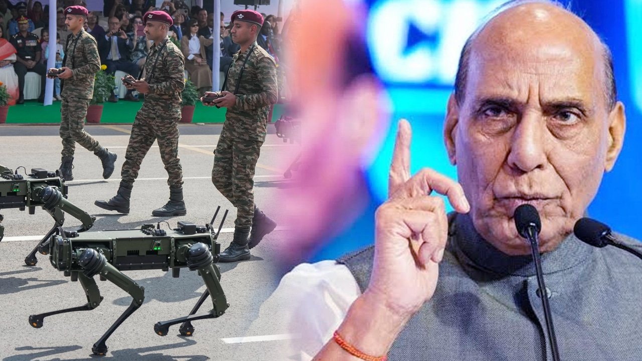 INDIAN ARMY : GOOSEBUMPS NEWS : 2 లక్షల డ్రోన్లు రంగంలోకి దించిన రాజ్ నాథ్ సింగ్..!