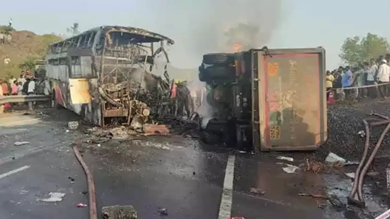 Markapuram bus accident.. Shocking facts