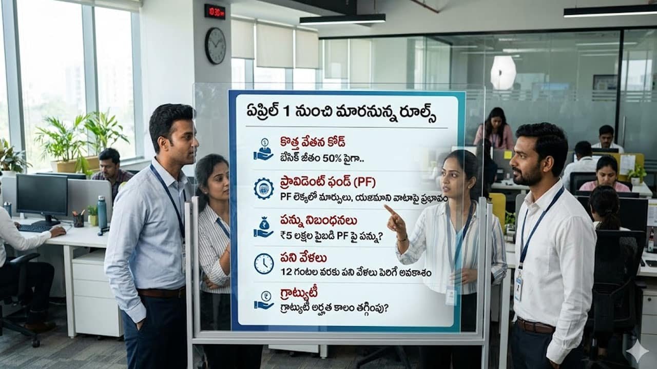New Rules : ఏప్రిల్ 1 నుంచి మారనున్న రూల్స్ ..ఉద్యోగులు తెలుసుకోవాల్సిన కొత్త మార్పులు ఇవే ..!