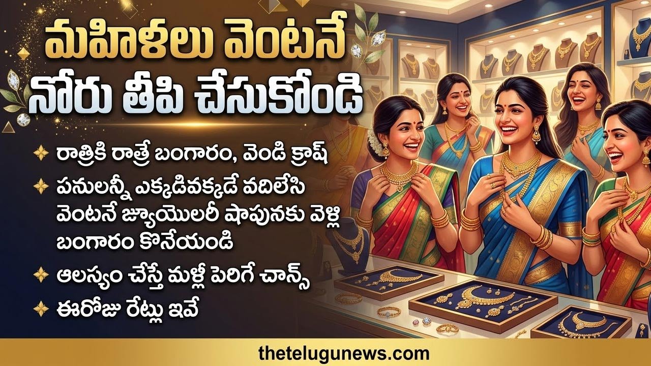 Gold and Silver Price 14 March 2026 : పసిడి ప్రియులకు పండగ లాంటి వార్త.. రాత్రికి రాత్రే కుప్పకూలిన బంగారం, వెండి .. లేటెస్ట్ రేట్లు ఇవే!