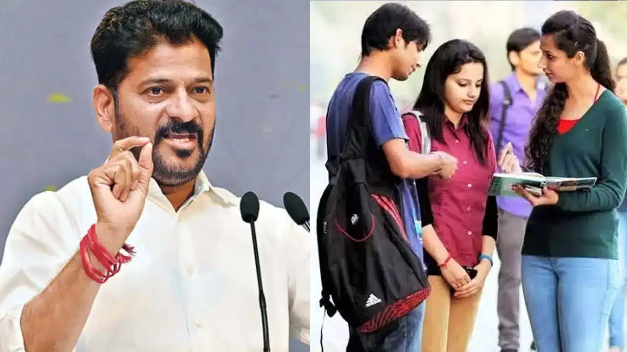 Revanth Reddy : తెలంగాణా విద్యార్ధులకి ఎగిరి గంతేసే వార్త చెప్పిన CM రేవంత్ రెడ్డి