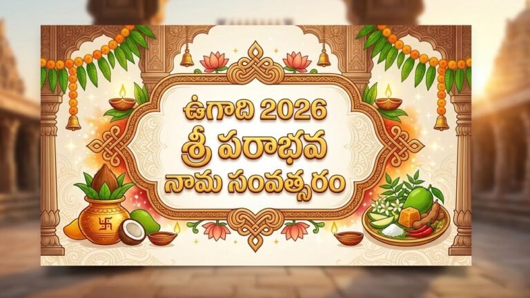 Ugadi 2026 Parabhava Nama Samvatsara Meaning : ‘పరాభవ నామ సంవత్సరం’ అంటే అవమానాలు కాదు.. అసలు అర్థం తెలుసా..?