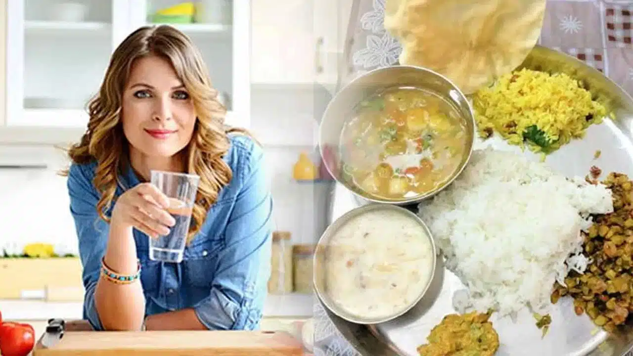 Drinking Water While Eating : భోజనం చేసేటప్పుడు నీళ్లు తాగడం మంచిదేనా? .. నీరు త్రాగటం జీర్ణక్రియను ప్రభావితం చేస్తుందా?