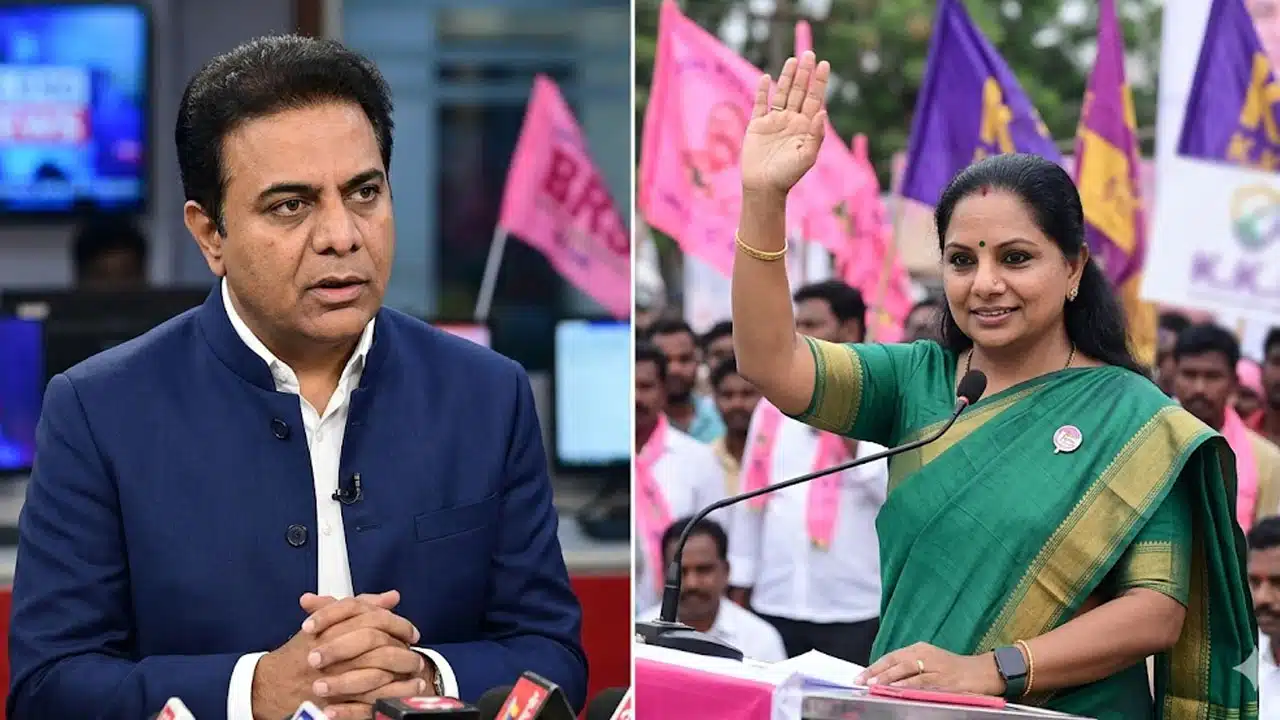 KTR key comments on Kavitha new party..!