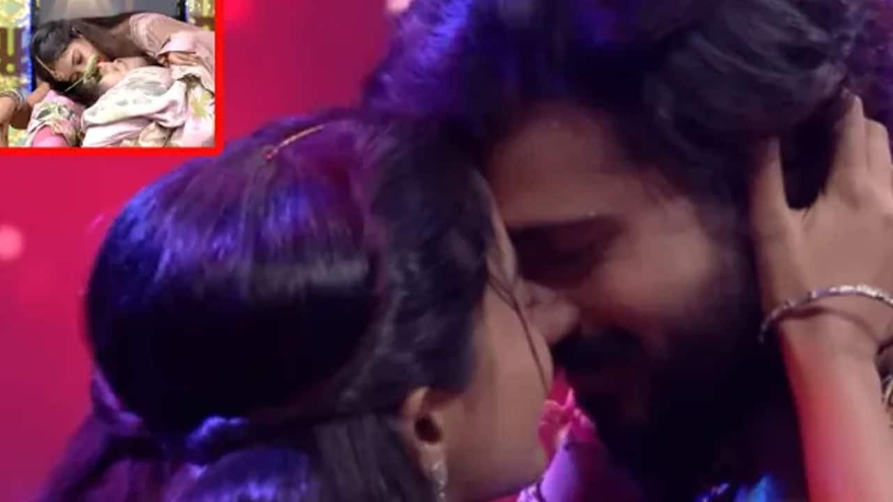 Viral video : బుల్లితెరపై కొత్త వినోద వేదిక .. మాజీ మంత్రి ముందే ప్రోమోలో రొమాన్స్ .. !