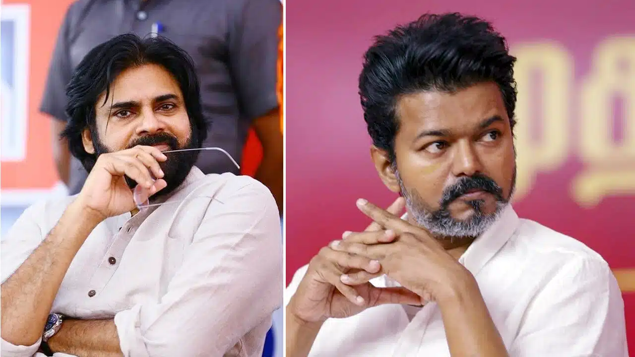 TVK Vijay : పవన్ కళ్యాణ్ తో పాటు ఎవ్వరూ రాజకీయాల్లో చెయ్యని ప్రయోగం చేస్తున TVK విజయ్..!