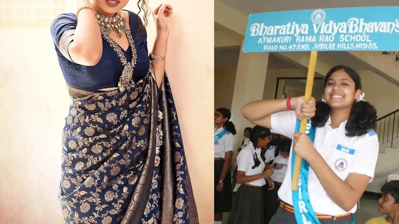 Actress : గుర్తుపట్టారా..? ఫొటోలో కనిపిస్తున్న ఈ చిన్నారి ఇప్పుడు టాలీవుడ్ క్రేజ్ బ్యూటీ..!