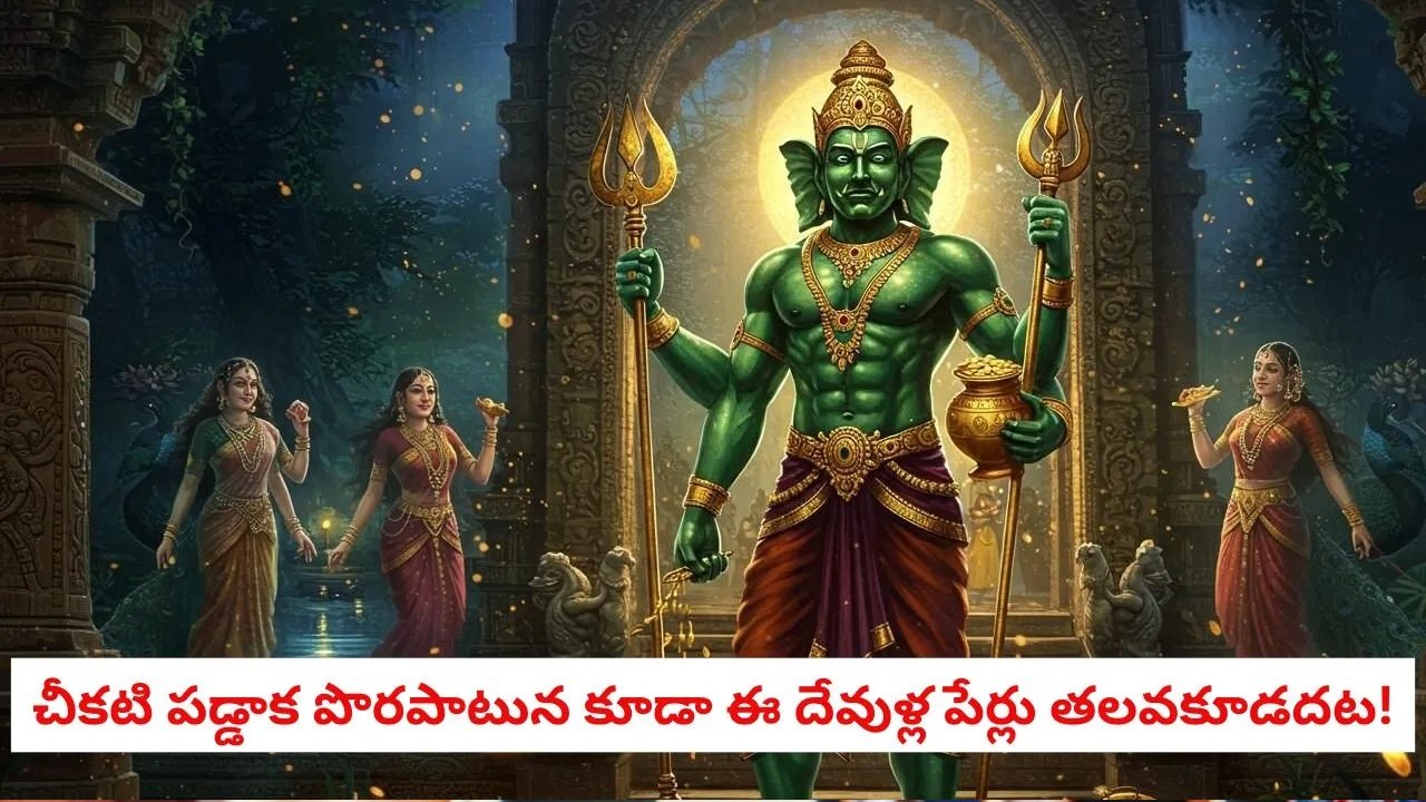Gods : రాత్రిపూట ఈ దేవతల పేర్లు ప‌లికారో అంతే సంగ‌తి…!