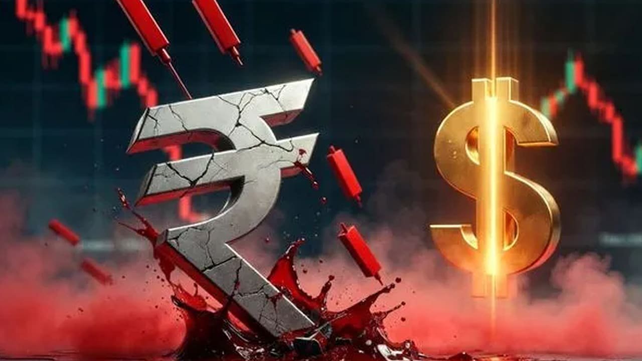 Indian Rupee చరిత్రలోనే కనిష్టానికి రూపాయి డాలర్‌తో పోలిస్తే ₹97కి చేరిన రూపాయి