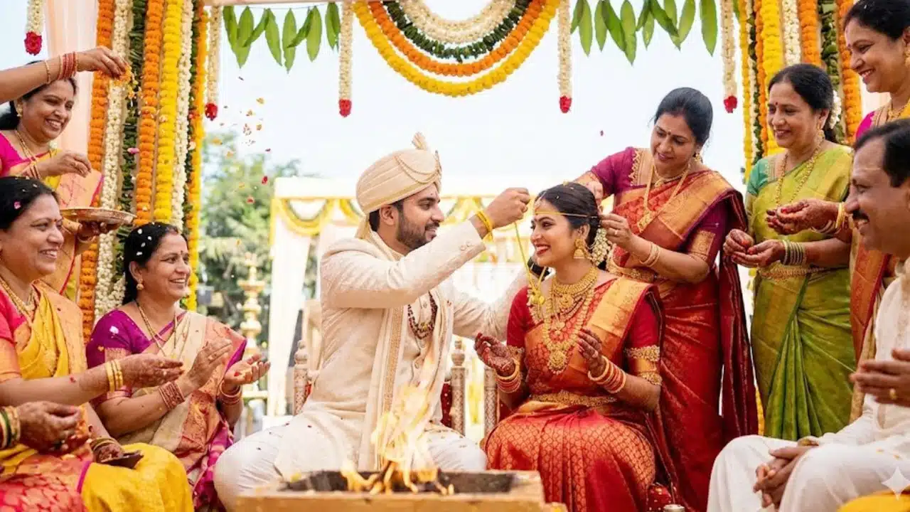 Marriage : పెళ్లిళ్లు, పూజల్లో భార్య భర్త ఎడమవైపు కూర్చోవడానికి కారణం తెలుసా?