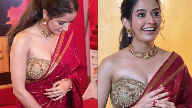Ashika Ranganath : ఆశికా రంగనాథ్ గ్లామర్ షో.. ఎర్ర చీరలో దేవకన్యలా మెరిసిన బ్యూటీ.. వైరల్ ఫోటోలు..!