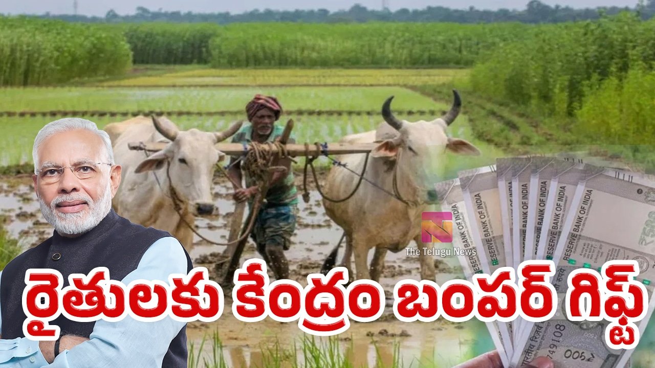 Farmers : రైతులకు కేంద్రం బంపర్ గిఫ్ట్.. పంట నష్టపోతే రూ.38 వేలు..!