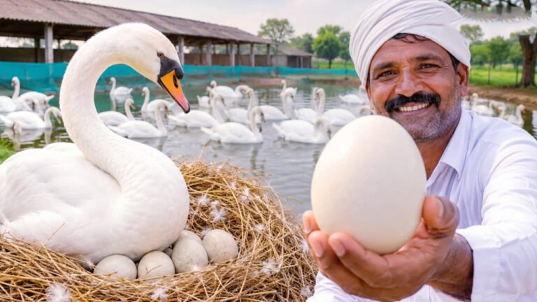 Farming Success Story : ఒక్క గుడ్డు రూ.800.. రాజహంస పెంపకంతో రైతులకు లక్షల్లో ఆదాయం..!