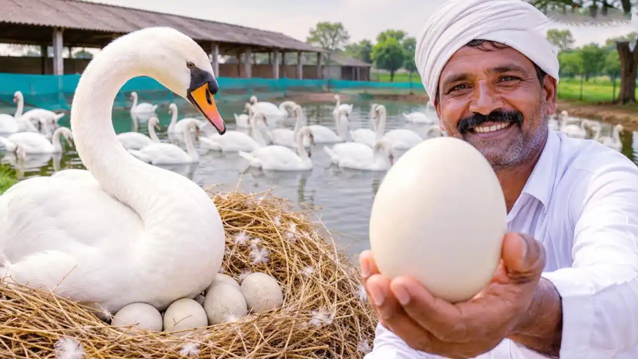Farming Success Story : ఒక్క గుడ్డు రూ.800.. రాజహంస పెంపకంతో రైతులకు లక్షల్లో ఆదాయం..!