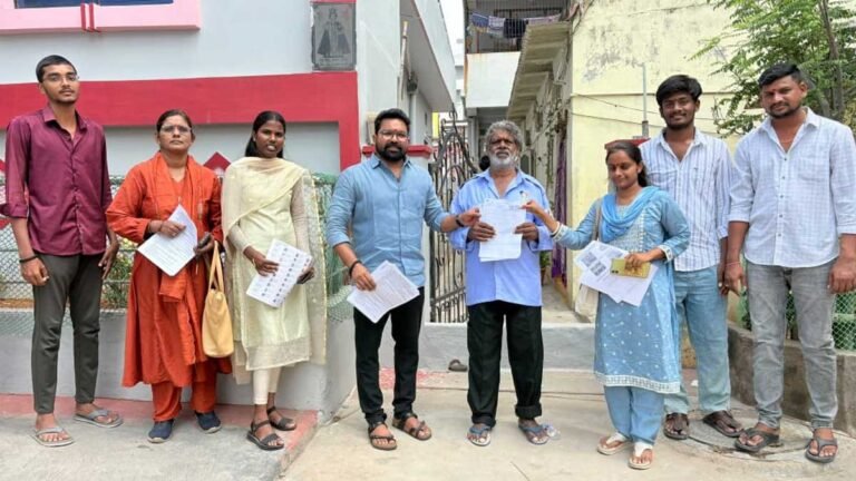 Medipally : మేడిపల్లి, పీర్జాదిగూడలో SIR కార్యక్రమాలు.. ఓటు హక్కు వినియోగంపై తుంగతుర్తి రవి అవగాహన..!