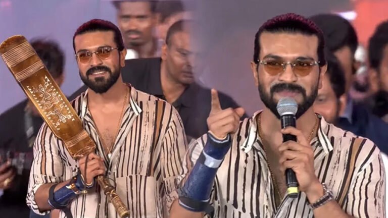 Peddi Pre-Release Event : నేను చచ్చెవరకు సినిమాలు తీస్తూనే ఉంటా.. పెద్ది’ ప్రీ రిలీజ్ ఈవెంట్లో రామ్ చరణ్ ఎమోషనల్ స్పీచ్.. వీడియో! Peddi Pre-Release Event : నేను చచ్చెవరకు సినిమాలు తీస్తూనే ఉంటా.. పెద్ది’ ప్రీ రిలీజ్ ఈవెంట్లో రామ్ చరణ్ ఎమోషనల్ స్పీచ్.. వీడియో!