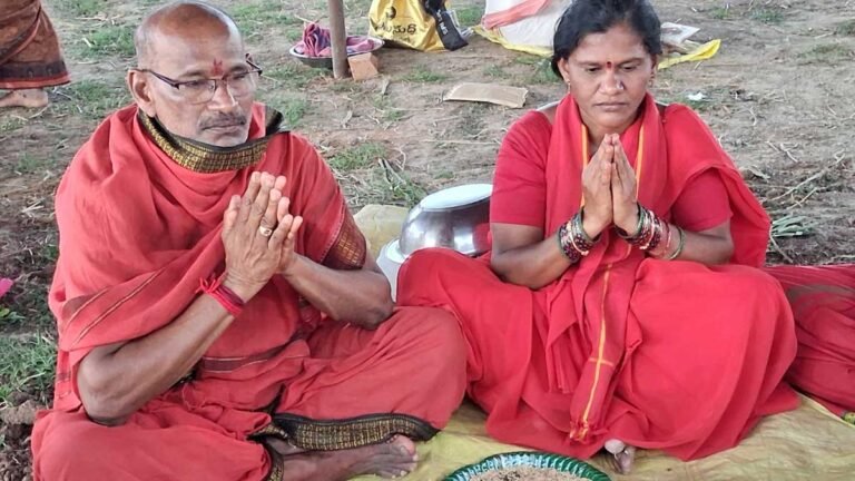 Keethavarigudem : కీతవారిగూడెంలో ఘనంగా శ్రీ కనకదుర్గమ్మ అమ్మవారి విగ్రహ ప్రతిష్ట.. ప్రత్యేక పూజల్లో జుట్టుకొండ స‌త్య‌నారాయ‌ణ..!