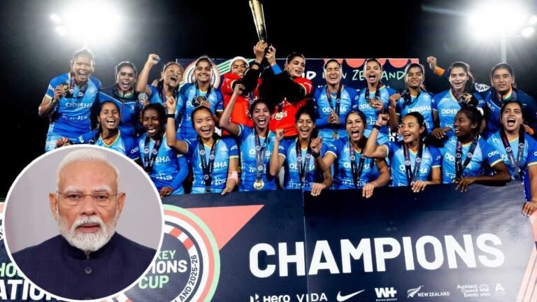 India FIH Women’s Nations Cup : ఎఫ్‌ఐహెచ్ నేషన్స్ కప్ విజేతగా భారత … ప్రధాని మోదీ అభినందనలు..!