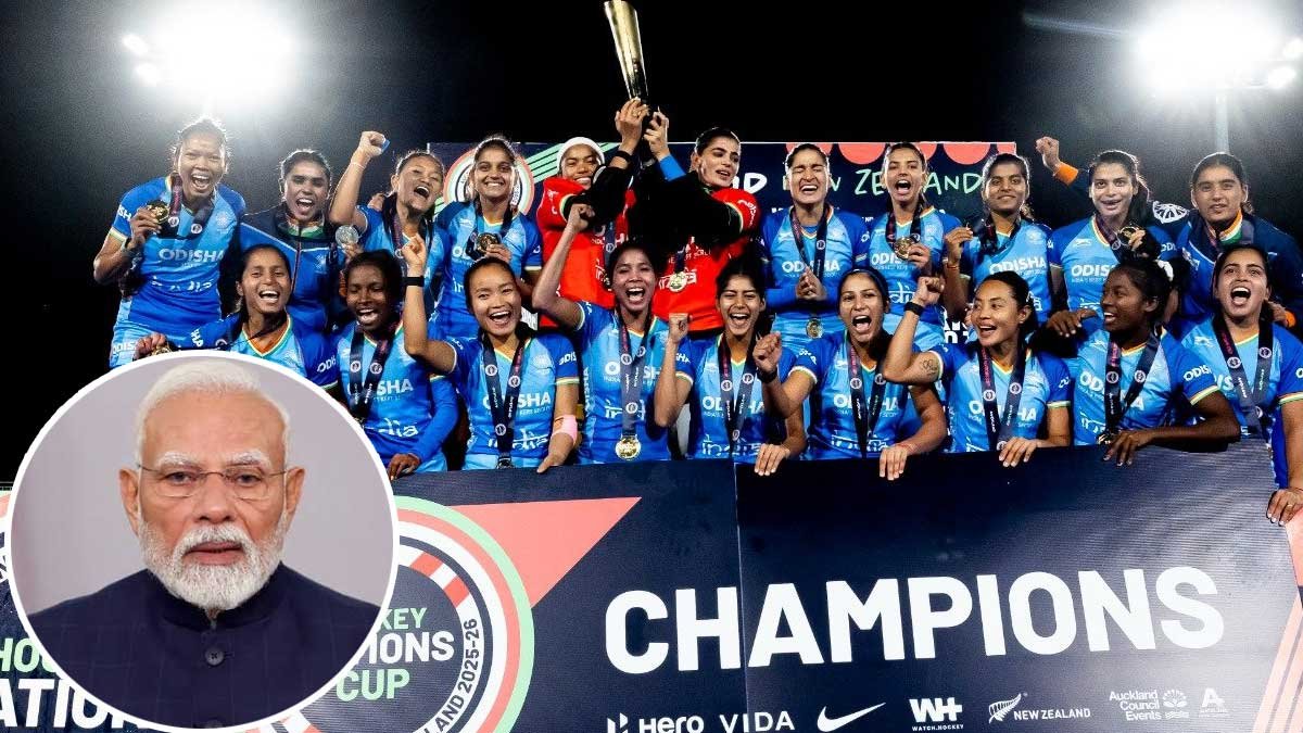 India FIH Women's Nations Cup : ఎఫ్‌ఐహెచ్ నేషన్స్ కప్ విజేతగా భారత ... ప్రధాని మోదీ అభినందనలు..!